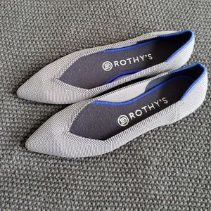 Rothy's The Point Cloud Grey Birdseye